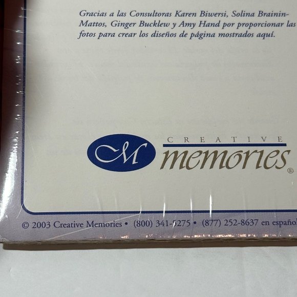 Creative Memories Scrapbook Custom Cutting System 4 Oval Patterns & Template NOS - Picture 3 of 4